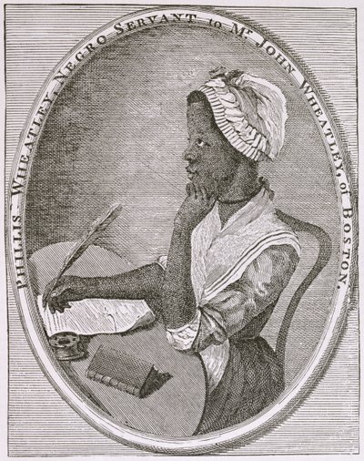 Portrait of Phillis Wheatley by American School